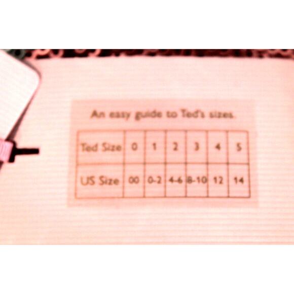 Ted Baker London Jocasta Stripe Sequin Mini Dress size 8/10 US Gray Pink Lined - Picture 7 of 8